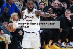 哪里可以看nba免费直播(哪里可以看到nba免费直播)