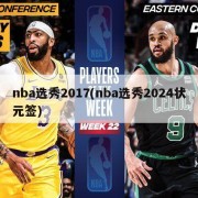 nba选秀2017(nba选秀2024状元签)