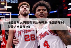 埃因青年vs阿贾青年比分预测(埃因青年对布雷达比分预测)