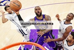 nba2003(NBA2003年选秀黄金一代)